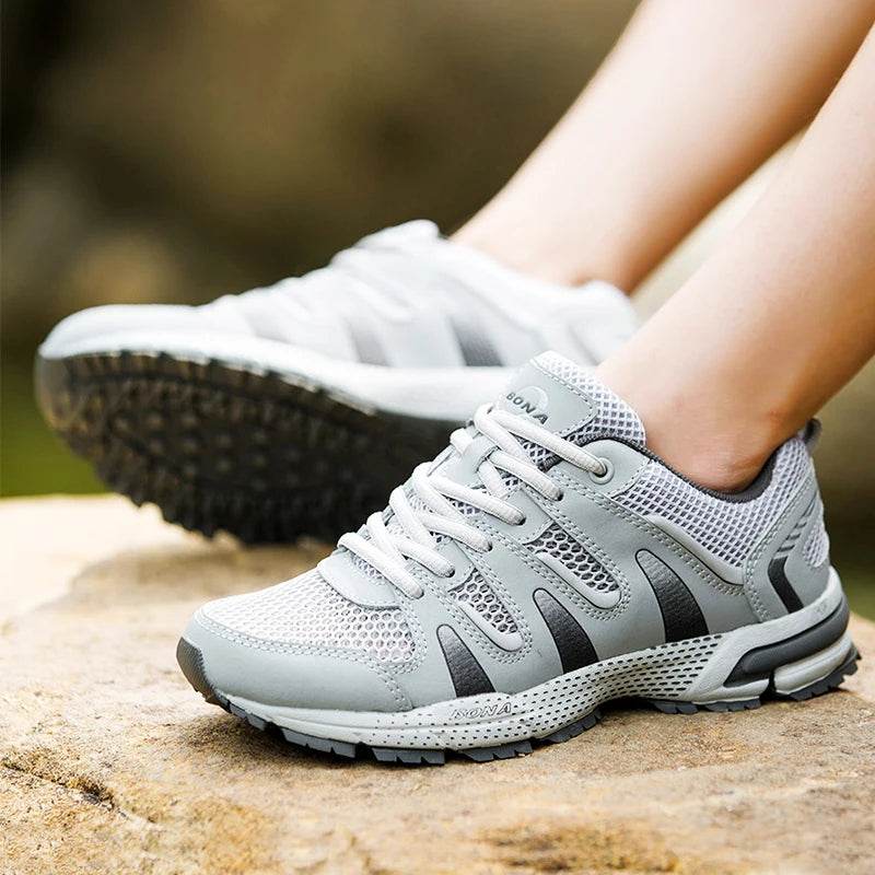 BONA New Arrival Classics Style Women Running Shoes Outdoor Jogging Sneakers Comfortable Athletic Shoes Women Fast Free Shipping - Touchy Style