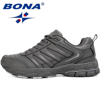 BONA New Classics Style Men Running Shoes Outdoor Walking Jogging Sneakers Lace Up Athletic Shoes Comfortable Sport Shoes Men - Touchy Style
