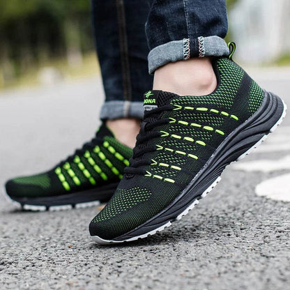 BONA New Popular Style Men Running Mesh Weaving Upper Sport Shoes Ourdoor Jogging Walking Sneakers Lace Up Free Shipping - Touchy Style