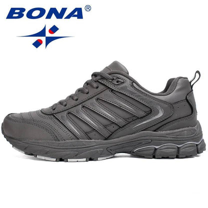 BONA New Classics Style Men Running Shoes Outdoor Walking Jogging Sneakers Lace Up Athletic Shoes Comfortable Sport Shoes Men - Touchy Style