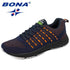 BONA New Popular Style Men Running Mesh Weaving Upper Sport Shoes Ourdoor Jogging Walking Sneakers Lace Up Free Shipping - Touchy Style