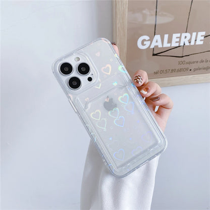 حافظات هواتف لطيفة لأجهزة iPhone 15، 14، 13، 12، 11 Pro Max، Xr، 15 14 Plus - غطاء فني برسومات زهور خرافية - IC5480