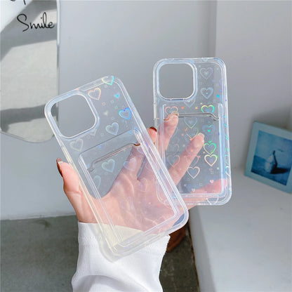 حافظات هواتف لطيفة لأجهزة iPhone 15، 14، 13، 12، 11 Pro Max، Xr، 15 14 Plus - غطاء فني برسومات زهور خرافية - IC5480