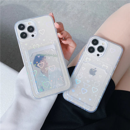 حافظات هواتف لطيفة لأجهزة iPhone 15، 14، 13، 12، 11 Pro Max، Xr، 15 14 Plus - غطاء فني برسومات زهور خرافية - IC5480