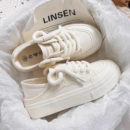 2024 Spring New Canvas Shoes Breathable Soft sneakers High-Quality Women&