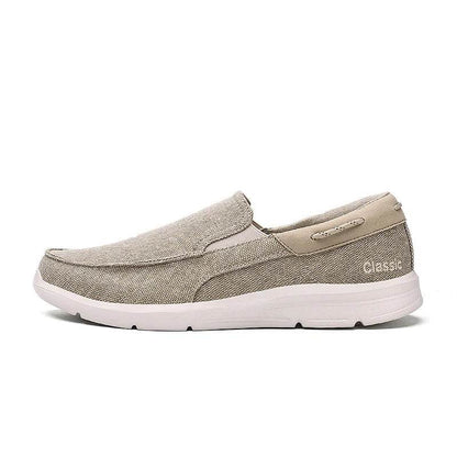 New Summer Breathable Canvas Shoes Men Loafers Slip On Sneakers Fashion Casual Men Shoes Lightweight Flats Men Driving Zapatos - Touchy Style