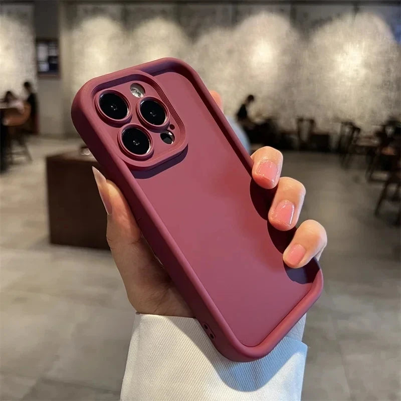 ACPC329 Soft Candy Cute Phone Case For iPhone 11, 12, 13, 14, 15 Pro Max Plus, XS, X, or XR Cover