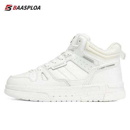 Baasploa Men Winter Boots Comfort Leather Cotton Shoes for Men Thickened Plush Warm Casual Sneakers Male Non-Slip Wear Resistant - Touchy Style