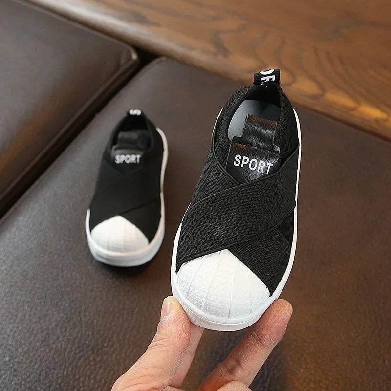 2024 Slip on Girls Shoes Sneakers Sports Designer Kids Shoes Boy Comfortable Baby Sneakers 1-6 Years Student Kid Trainers E08104 - Touchy Style