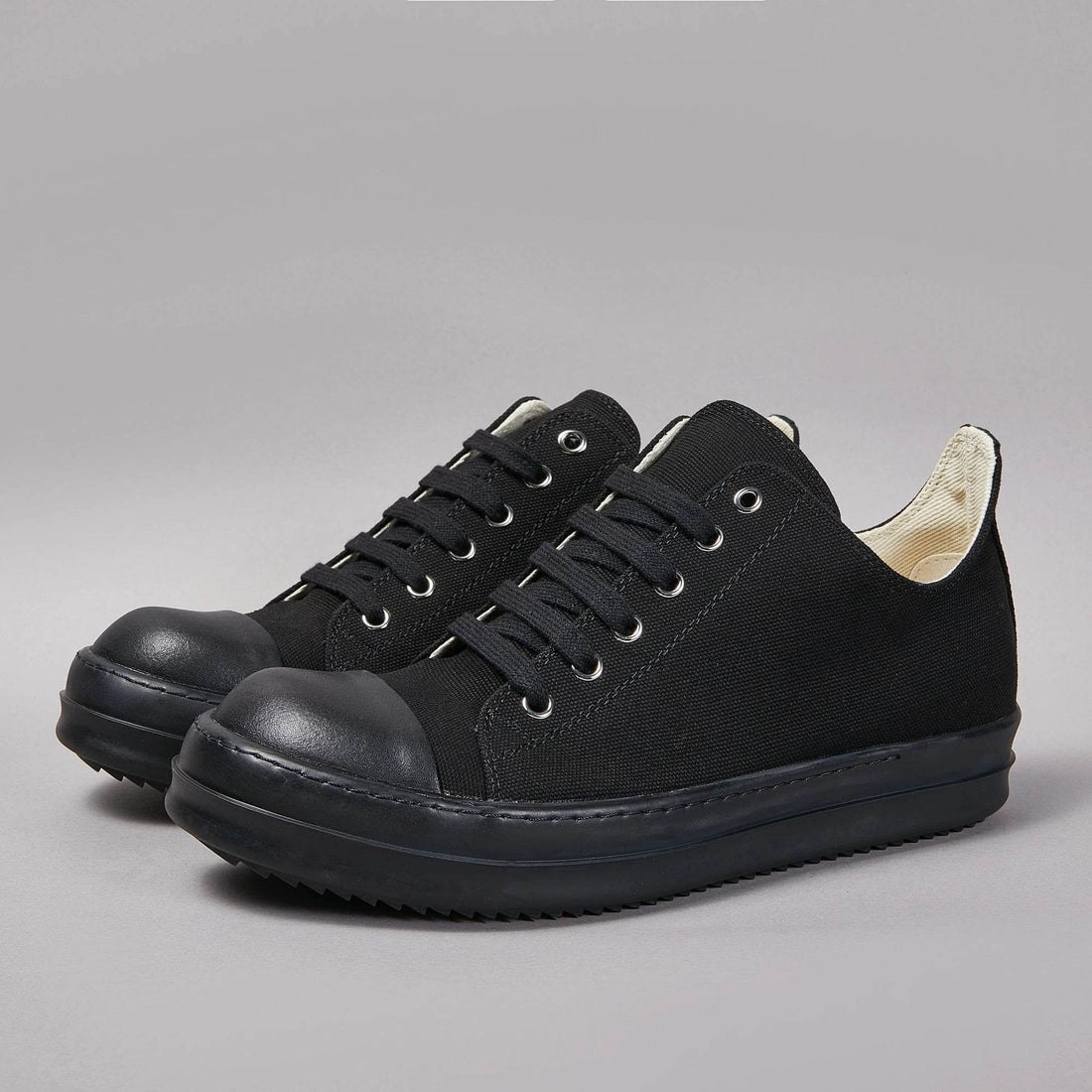Brand Casual Low Top Men Shoe Quality Black Fashion Designer Canvas Laces Roman-Style Street Luxury Flat Platform Women Sneaker - Touchy Style