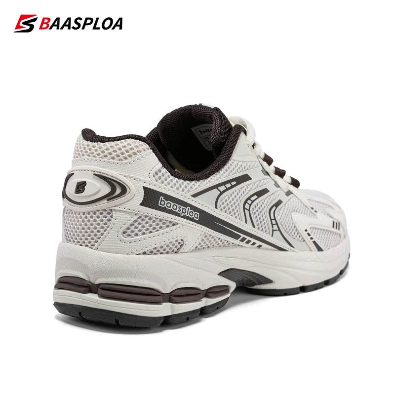 Baasploa Men Sport Shoes Classic Retro Running Shoes Male Mesh Breathable Walking Casual Sneakers Anti-Slip Wear-Resistant - Touchy Style