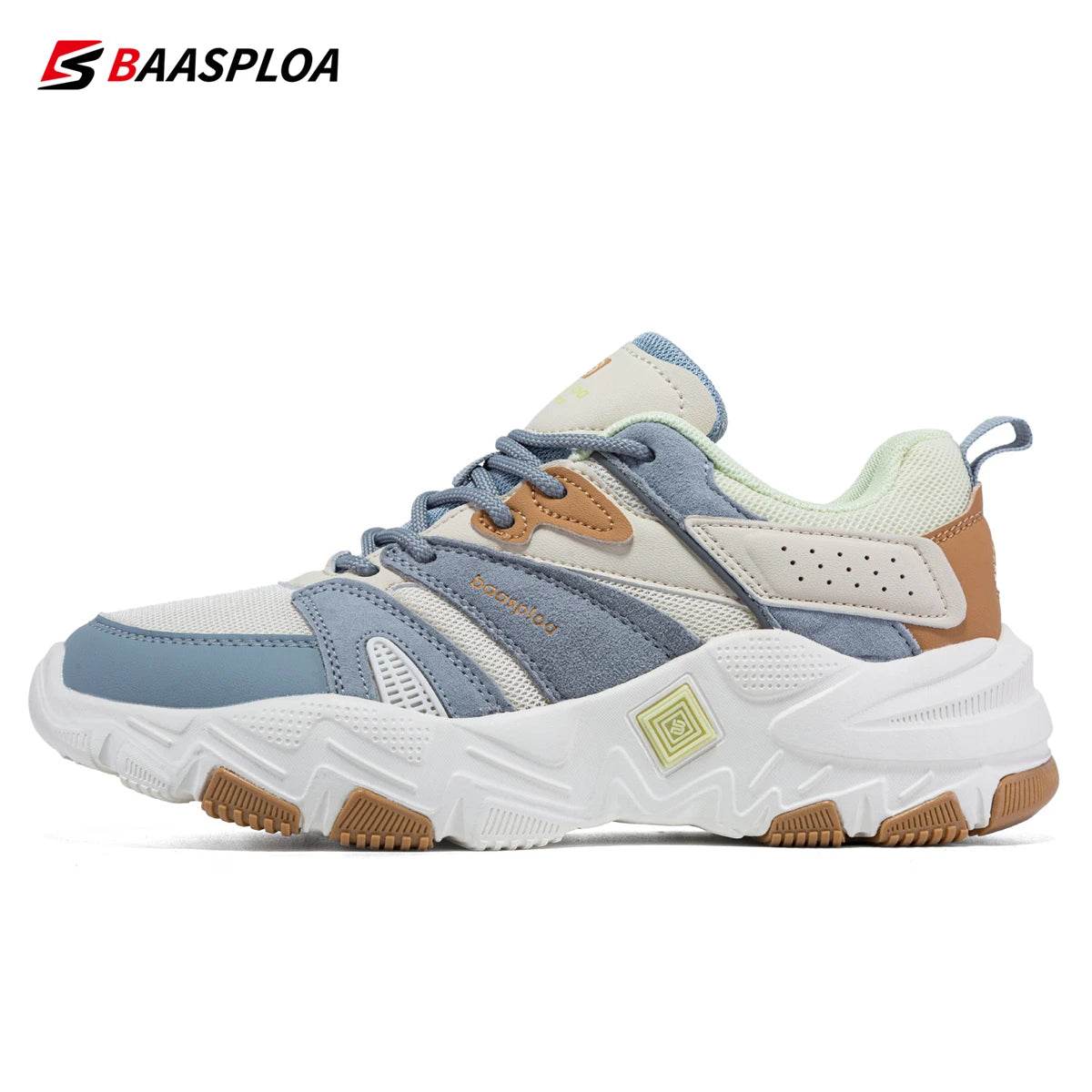 Baasploa Women Casual Shoes Mesh Surface Breathable Non-Slip Women Shoes 2024 New Arrival Brand Outdoor Women Walking Sneakers - Touchy Style