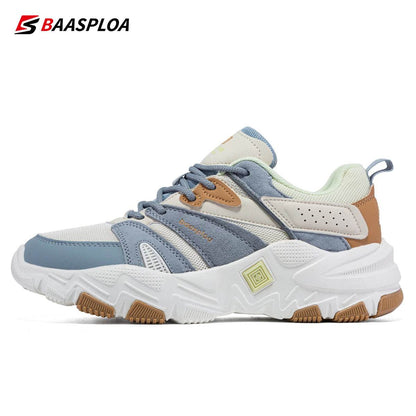 Baasploa Women Casual Shoes Mesh Surface Breathable Non-Slip Women Shoes 2024 New Arrival Brand Outdoor Women Walking Sneakers - Touchy Style