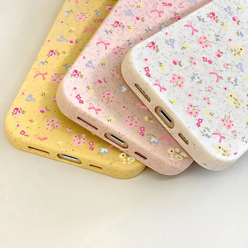 أغلفة هواتف لطيفة لهاتف iPhone 16 و15 و14 و13 Pro Max - غطاء خلفي محشو بالقطن بطبعة أحرف صينية من Winter Vibe - PC7220