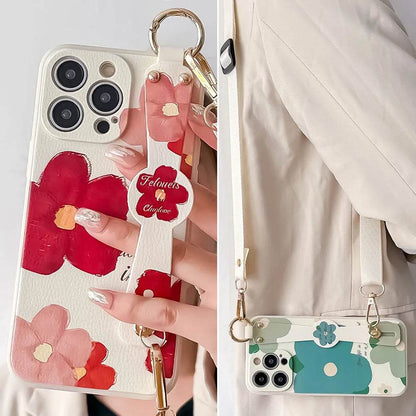 SoCouple Crossbody Lanyard Case For Huawei P30 P20 P50 P40 P60 Pro Lite Honor X8 20 50 70 90 Nova 9 8 5t Wrist Strap Cover - Touchy Style