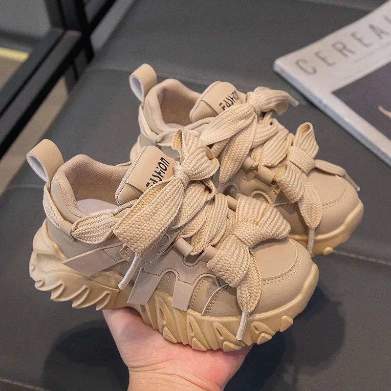 Sneakers for Children 2024 Designer Platform Casual Sports Running Shoes Girls Student Arch Support Fashion Boys Sneakers G08191 - Touchy Style