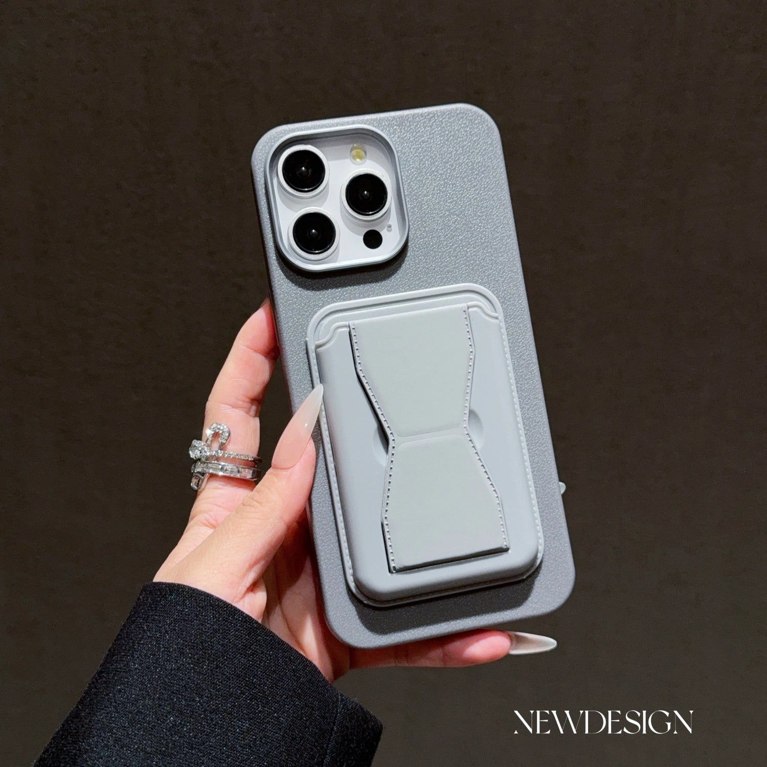 Luxury With Card Holder - Cute Phone Case For iPhone 15 Pro Max, 14, 13, 11, 12, XS, XR, X, 7, 8 Plus, and SE