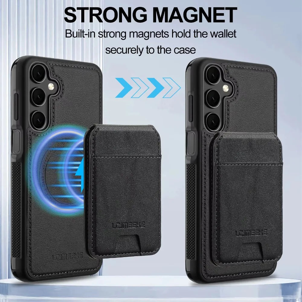 Cute Phone Cases For Galaxy A13, A14, A51, A52, A53, A54, S24, S23 FE, S22, S21 Plus, S20, and Note 20 Ultra - Leather Wallet Cover