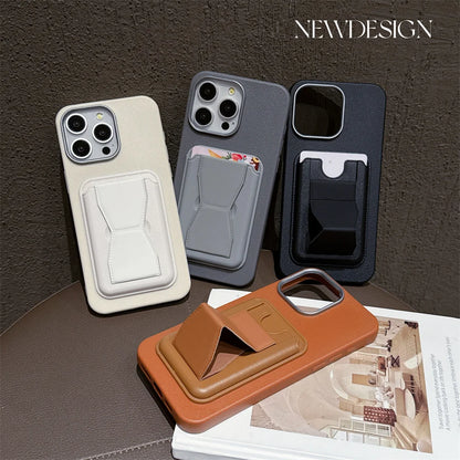 Luxury With Card Holder - Cute Phone Case For iPhone 15 Pro Max, 14, 13, 11, 12, XS, XR, X, 7, 8 Plus, and SE