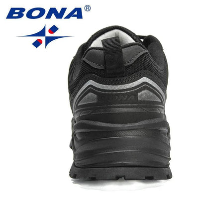 BONA 2022 New Designers Hiking Shoes Outdoor Mountain Boots Men Climbing Shoes Walking Footwear Man Zapatos De Hombre Comfort - Touchy Style
