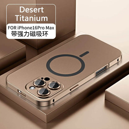 Metal Frame Phone Case For Iphone 13 12 14 15 16 Pro Max Plus Luxury Aluminum PC Back Panel Phone Cover For IPHON 15 16 Promax - Touchy Style