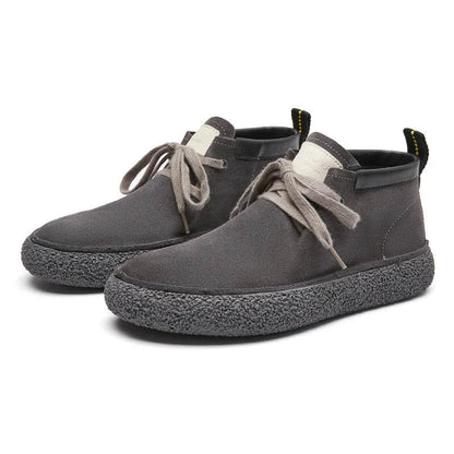 Men Shoes 2024 High Top Sneakers Casual Shoes Fashion Mens Tooling Shoes Retro High Quality Genuine Leather Men Shoes Elegantes - Touchy Style