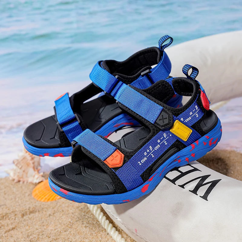 New Style Summer Children Sandals Girls Shoes Sports Shoes Kids Boys Fashion Sneakers Non-Slip Lightweight Beach Sandals