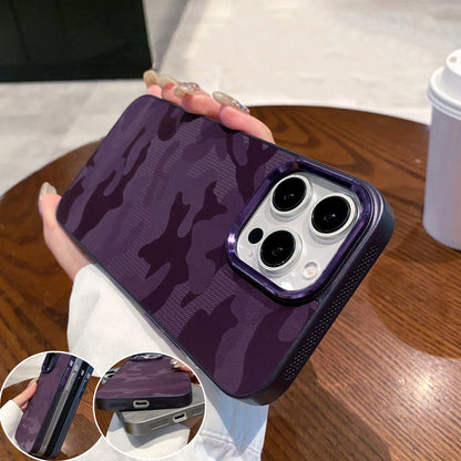Cute Phone Cases for iPhone 15, 14, 13, 12 Pro Max, and 15 Pro Max - Luxury Camouflage Shockproof Armor Case - TSP419