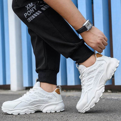 Anti puncture Work Safety Shoes For Men Women Anti-smash Work Shoes Wear-resistant Lightweight Protective Shoes White Sneakers - Touchy Style