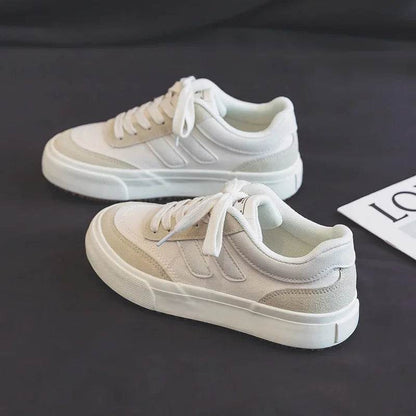 Autumn New Style Red Thick Sole Canvas Shoes Leisure Fashion Women&