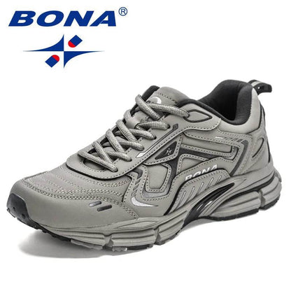 BONAsrsy er BONA 2023 New Designers Man Anti-slip Jogging Footwear Trendy Running Shoes Men Outdoor Walking Sport Shoes Sneaker - Touchy Style