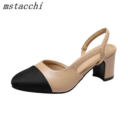 All-match Flat Shoes Women Sandals Non-Slip Soft Leisure Shoes Mixed Colors Comfort Low Heel Femme Thick Bottom Designer Shoes - Touchy Style