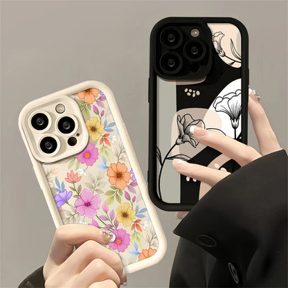 FACPC600 Flower Silicone Cute Phone Case For Huawei Honor 50, 90, 20, 9X Pro, X9, X30, Y9 Prime 2019, and Magic 5 Pro models