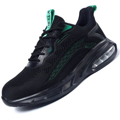 Safety Shoes Men Women Air Cushion Shoes Work Sneakers Steel Toe Cap Indestructible Shoes Breathable Puncture-Proof Men Boots - Touchy Style
