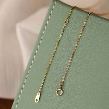 925 Sterling Silver Necklace Charm Jewelry - Geometric Pearl Pendant - xl864 - Touchy Style