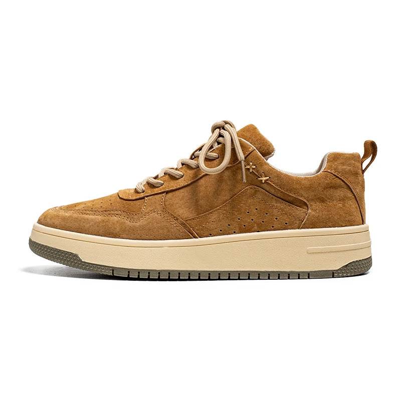 Breathable Mens Vulcanized Sneakers New Trend Casual Leather Shoes Tenis Luxury Trainers Comfy Man Walking Running Jogging Shoes - Touchy Style