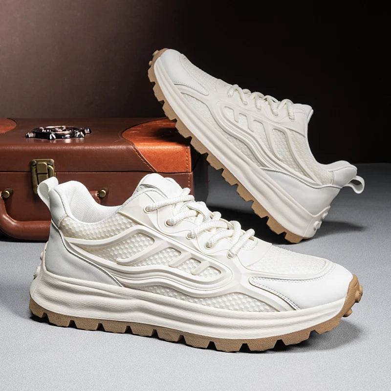 Versatile Non-Slip Casual Shoes for Men Comfortable Sneakers Lightweight Walking Shoes Leisure Walk Male Treking Shoes Trainers - Touchy Style