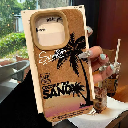 حافظات هواتف لطيفة لأجهزة iPhone 11، 12، 13، 14، 15، 16 Pro Max، XS، X، XR، 16 Plus - نمط جلد سويدي على شكل كلب وقط - غطاء ممتص للصدمات من الجلد
