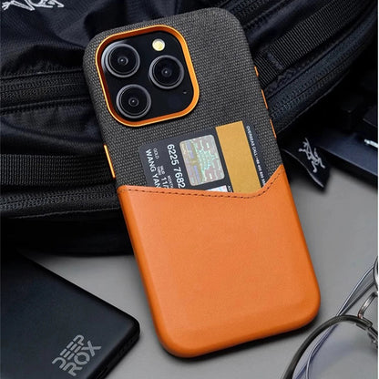Cute Phone Cases for iPhone 15 Pro Max, 13, 14 Pro, and 12 - Card Holder - Leather Cover - TSP201