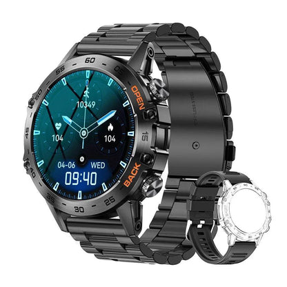 MEVADEN Steel 1.39 Bluetooth Call Smart Watch Men Sports Fitness Tracker Watches IP67 Waterproof Smartwatch for Android IOS MD52 - Touchy Style