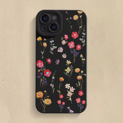 Summer Minimalist Fresh Style Phone Case For iPhone 16 Pro Max 11 12 13 14 15 16E XS XR 7 8 Plus Shockproof Silicone Soft Cove