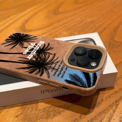 حافظات هواتف لطيفة لأجهزة iPhone 11، 12، 13، 14، 15، 16 Pro Max، XS، X، XR، 16 Plus - نمط جلد سويدي على شكل كلب وقط - غطاء ممتص للصدمات من الجلد