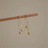 925 Sterling Silver Simple Gold Beads Screw Earrings for Women Korean Temperament Versatile Jewelry - Touchy Style