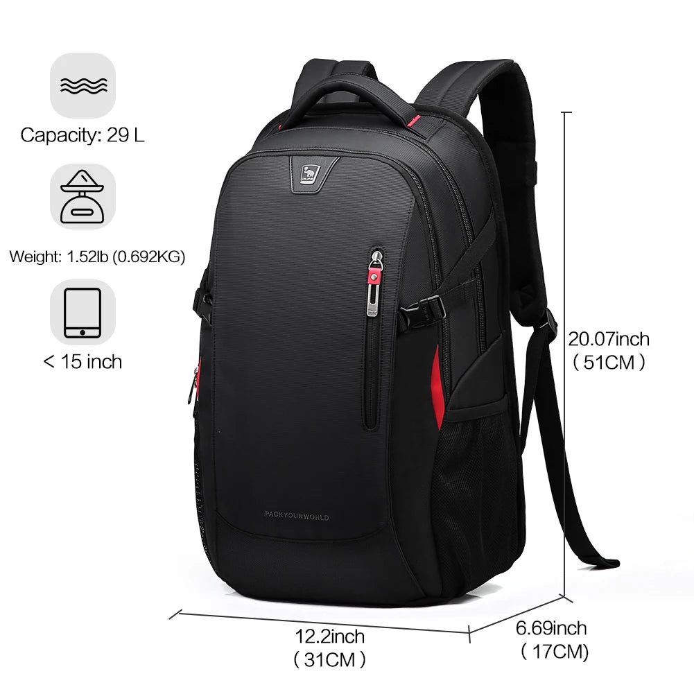 OCB4313 Cool Backpacks - Waterproof Laptop Shoulder Bag