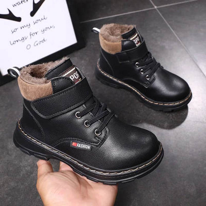 2024 New Children Snow Boots Warm Non-slip Shoes For Boys Girls Brand Boots Comfort Baby Plush Boots Fashion Sneakers - Touchy Style