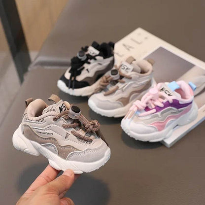 Baby Sport Shoes Kids Sneakers New Soft Toddlers Boys Girls Casual Shoes Air Mesh Breathable Fashion School Running Shoes G06191 - Touchy Style