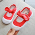 Spring Summer 2023 Sweet Children Breathable Canvas Shoes for Girls Lovely Girl Shoes with Bowknot Baby Girl Dance Shoes F12164 - Touchy Style