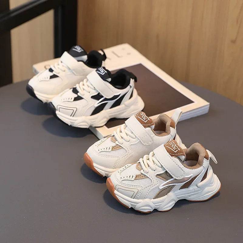 Sneakers for Children 2024 Designer Platform Casual Sports Running Shoes Girls Students Match Color Fashion Boys Sneakers G01084 - Touchy Style