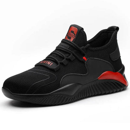 Security Casual Sneakers Men Shoes Work Boots Steel Toe Shoes Anti-smash Anti-puncture Indestructible Shoes Protective Boots - Touchy Style