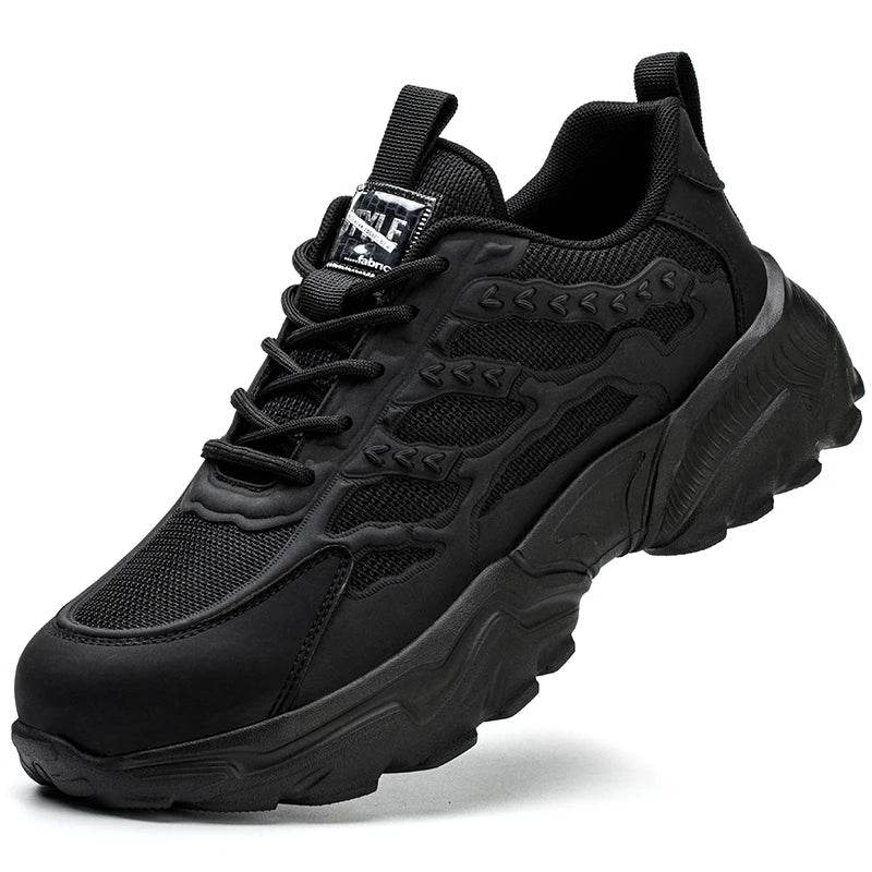 Breathable Safety Shoes For Men Women Summer Work Shoes Sneakers Puncture-Proof Indestructible Shoes Protective Boots Security - Touchy Style